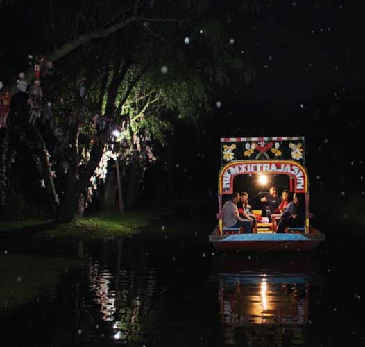 Trajineras Xochimilco - D�a de muertos